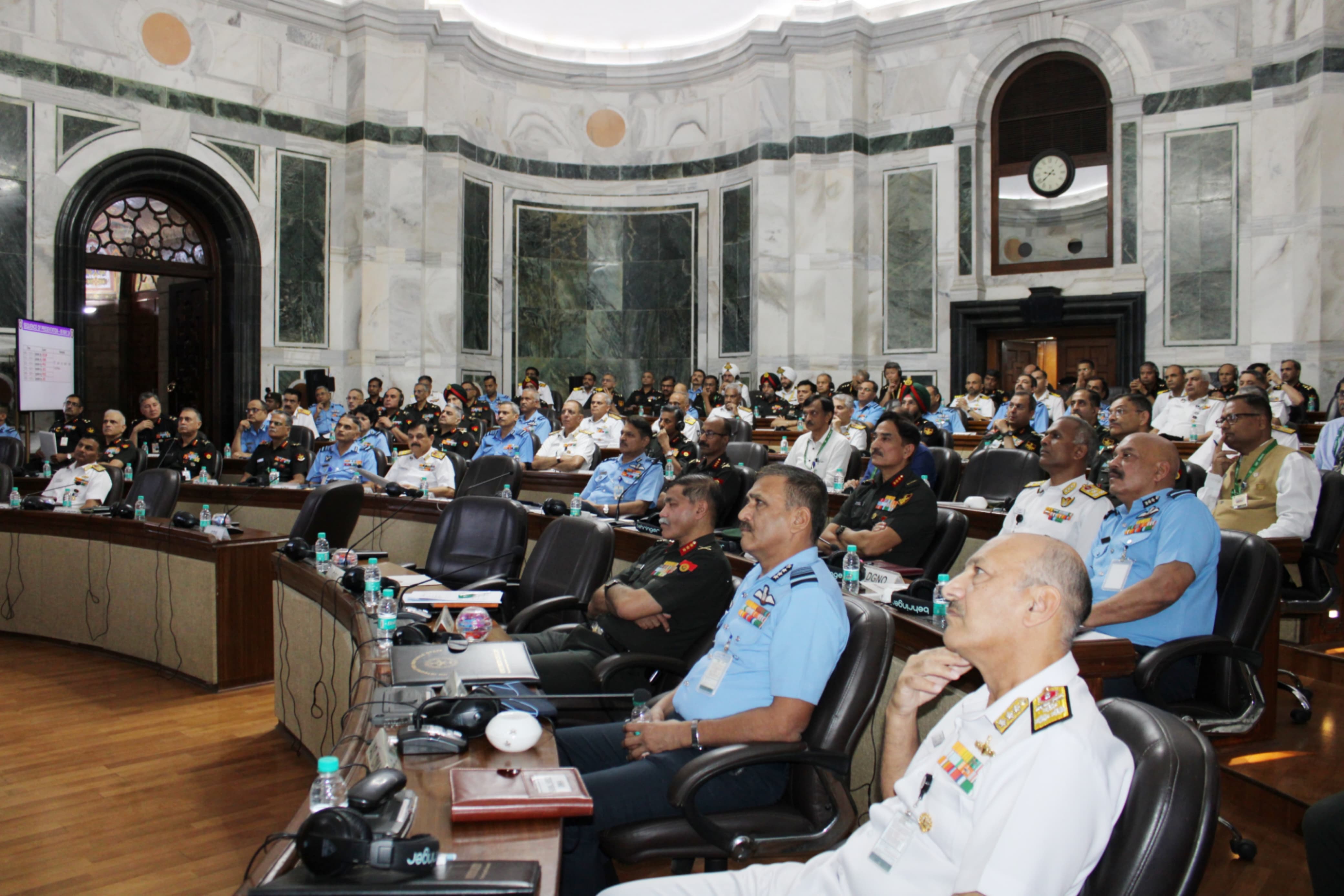 The two-day Parivartan Chintan II for jointness & integration of Armed Forces concludes in New Delhi