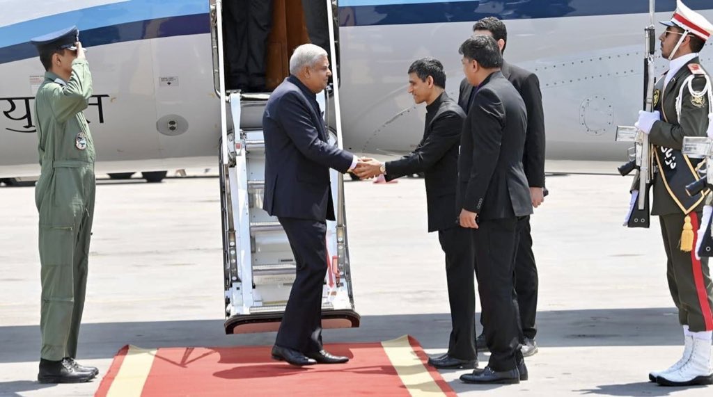 Vice-President, Jagdeep Dhankhar was received by Iranian authorities on his arrival in Tehran today.   VP Dhankhar will attend the official ceremony to pay condolences on the demise of President Seyyed Ebrahim Raisi and Foreign Minister H. Amir-Abdollahia