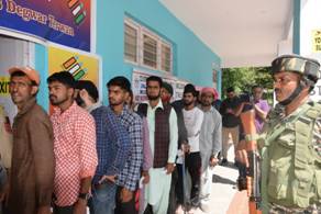 Peaceful polling across 58PCs in 8 States/UTs in Phase 6
