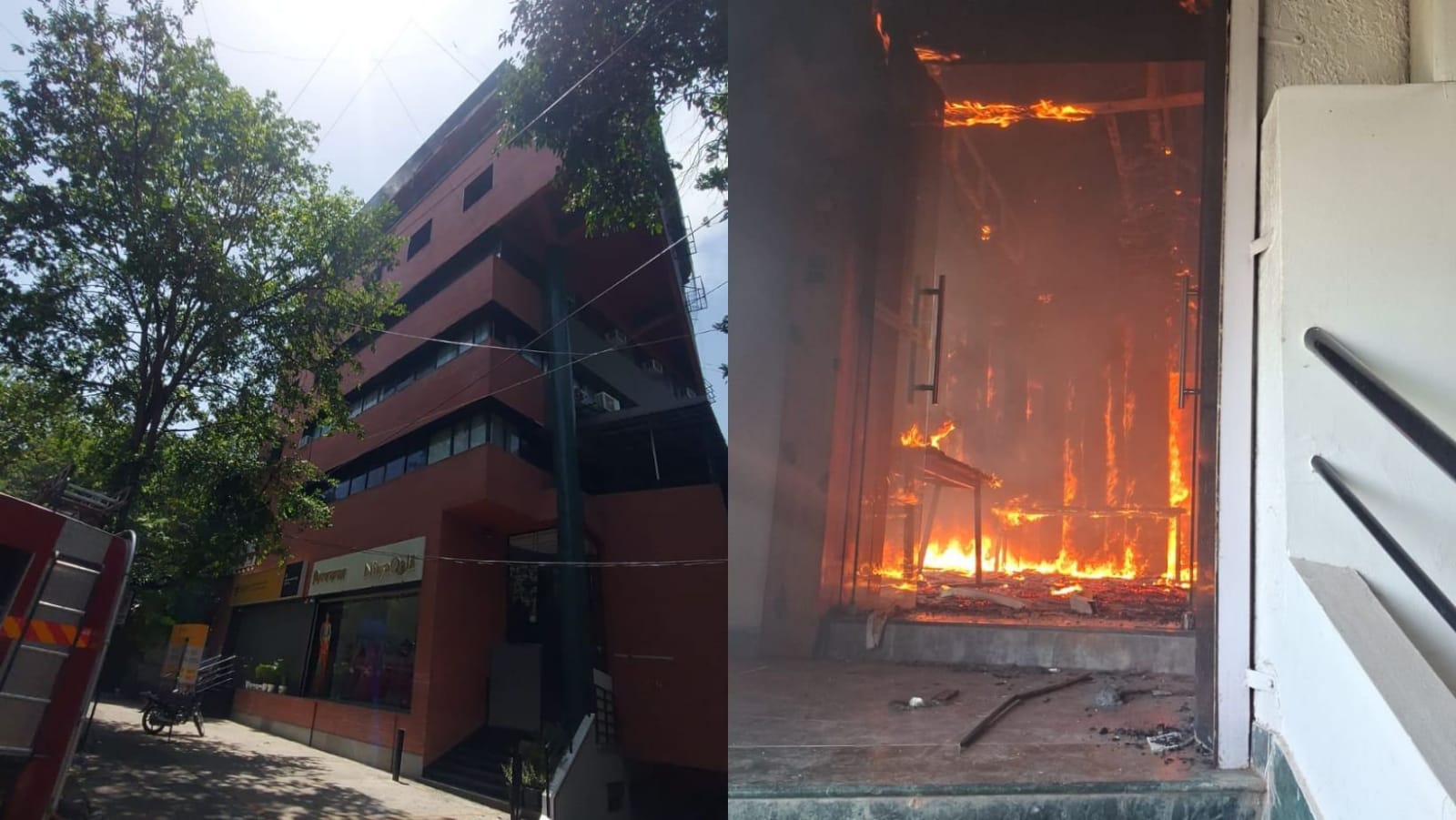 Blaze Erupts on 'Karan Sohail' Building on Bhandarkar Road; Firefighters Act Swiftly