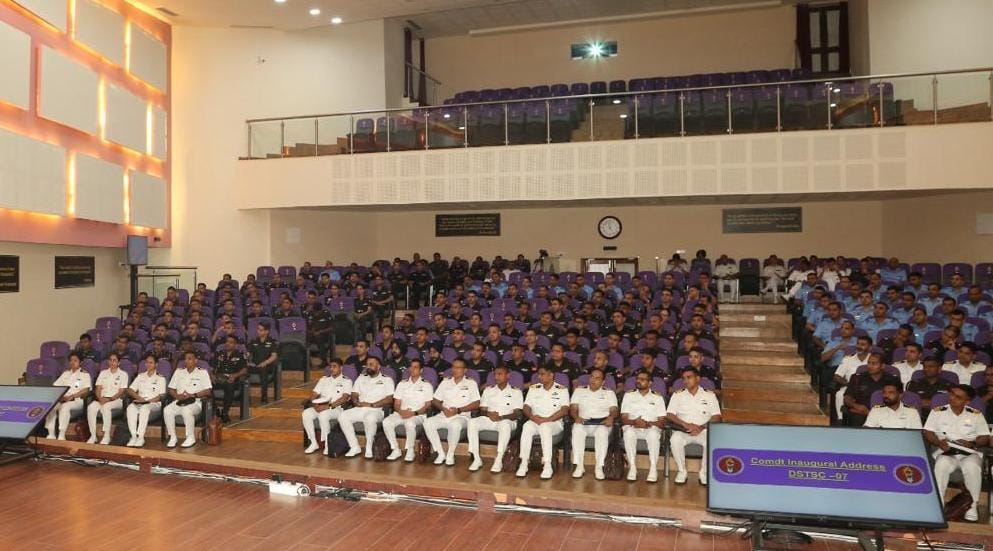 Defence Services Technical Staff Course for the tri-services officers commences at Military Institute of Technology, Pune