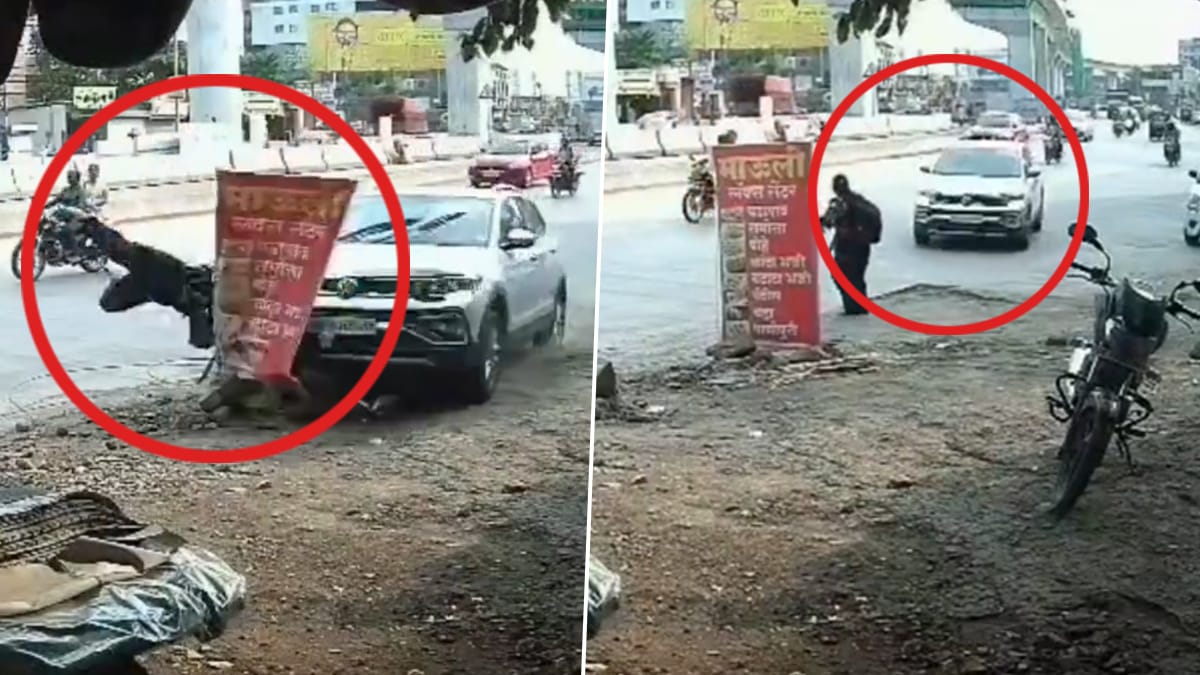 Speeding Car Strikes Woman on Mumbai-Bengaluru Highway; Hinjewadi Police Release Driver Without Charges