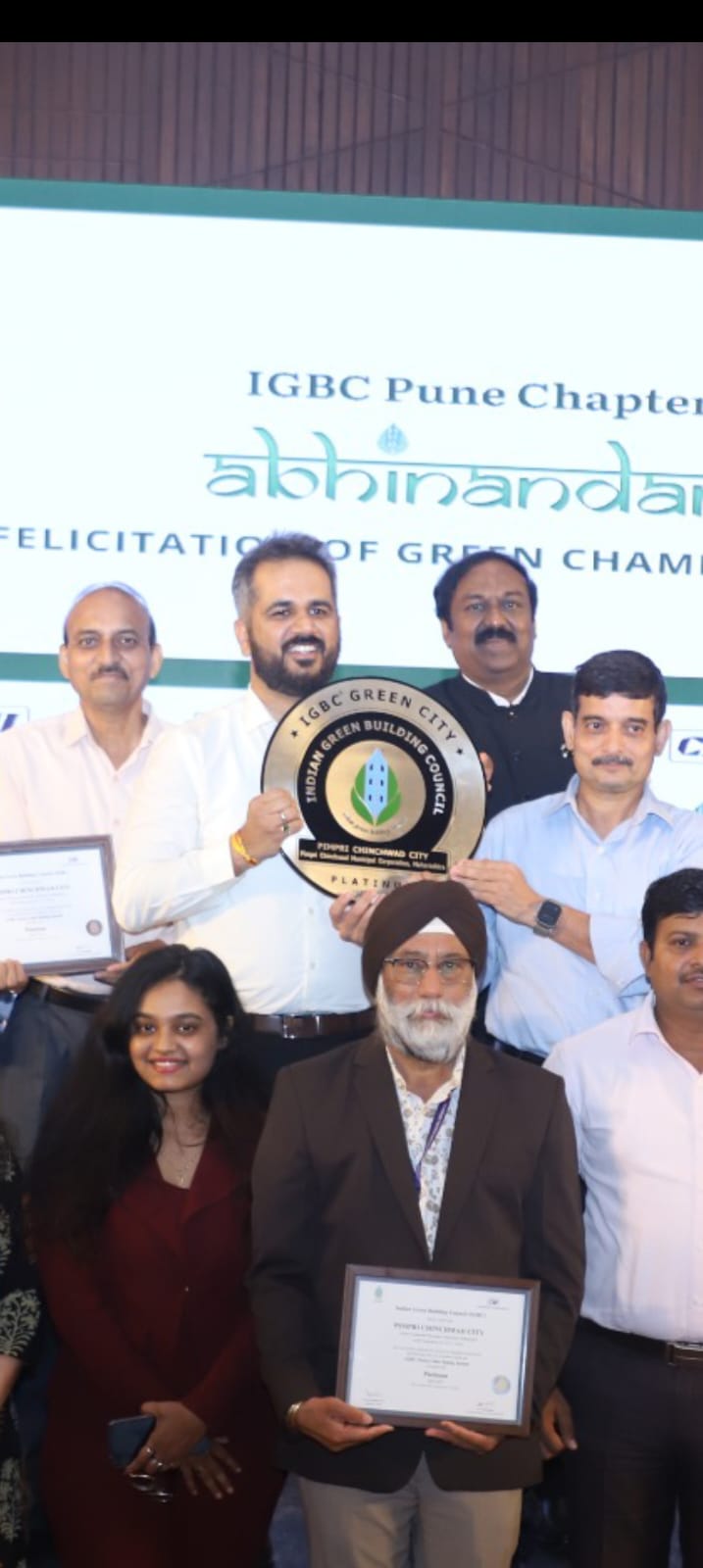 PCMC bags prestigious Platinum rating in IGBC Green Cities evaluation