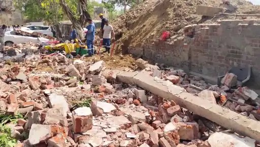 Tragedy Strikes at ITW Company in Dingrajwadi: One Dead, Three Injured in Wall Collapse