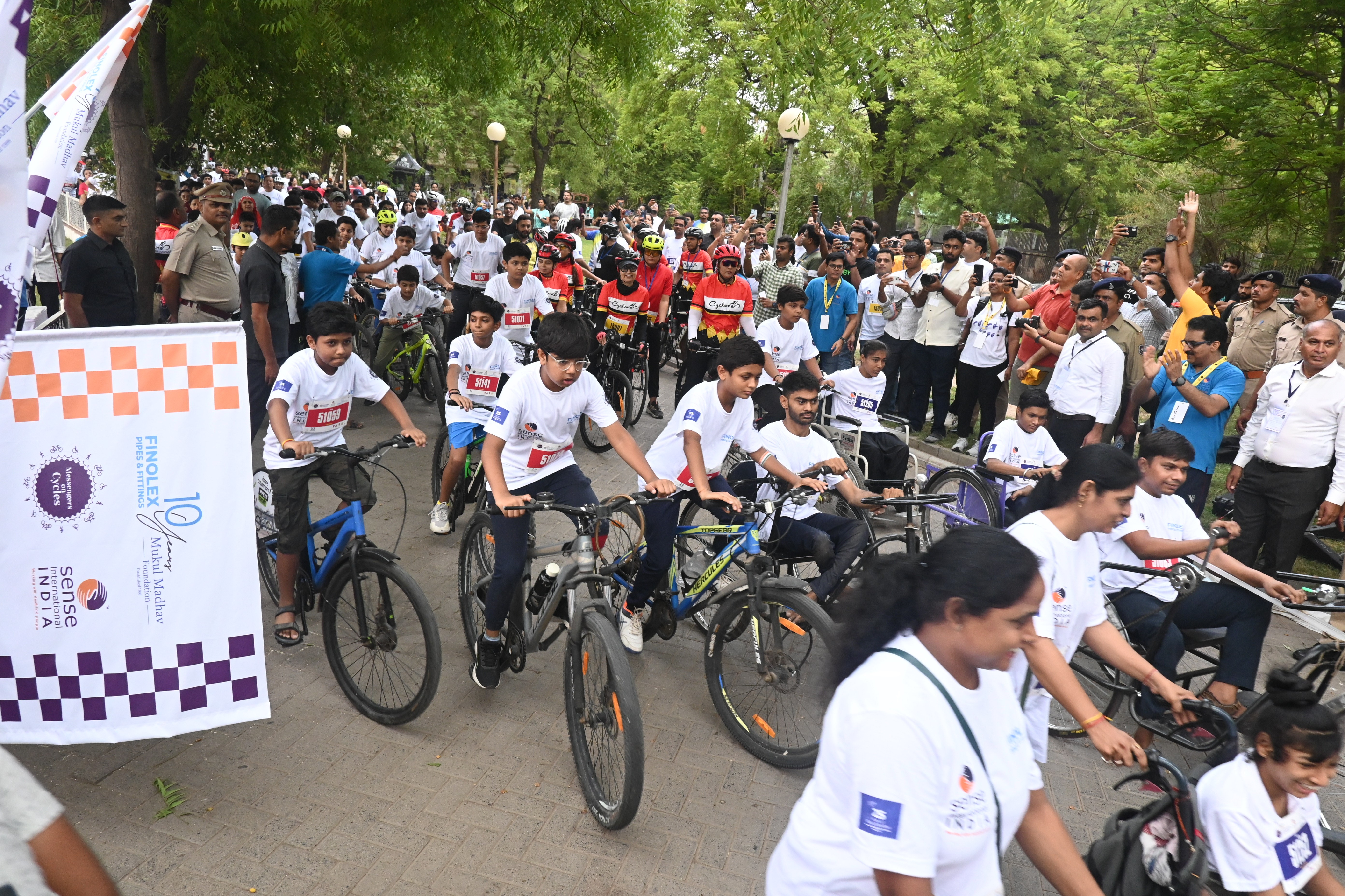 Cycling for a Cause: Finolex Industries Limited and MMF Lead the Charge in Deafblindness Awareness