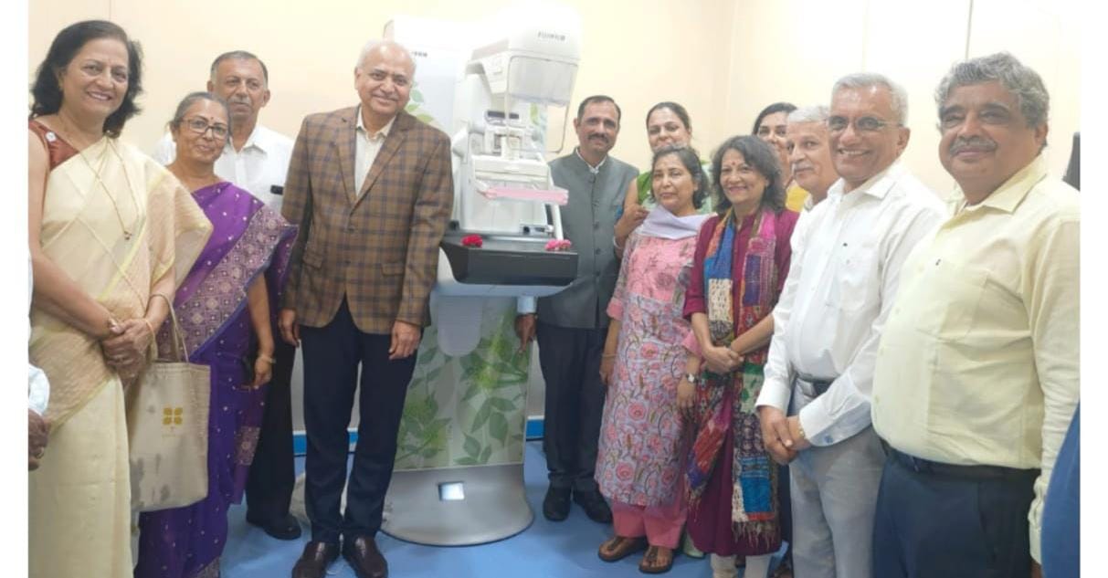 Rotary Club of Nigdi hands over the Digital Mammography machine of Fuzifilm to Indrayani hospital and Cancer research institute Alandi