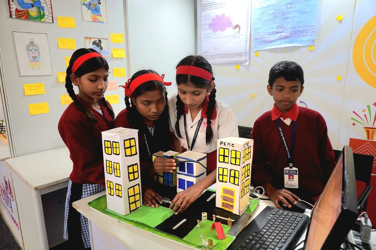 PCMC school students shine in global competition with innovative project