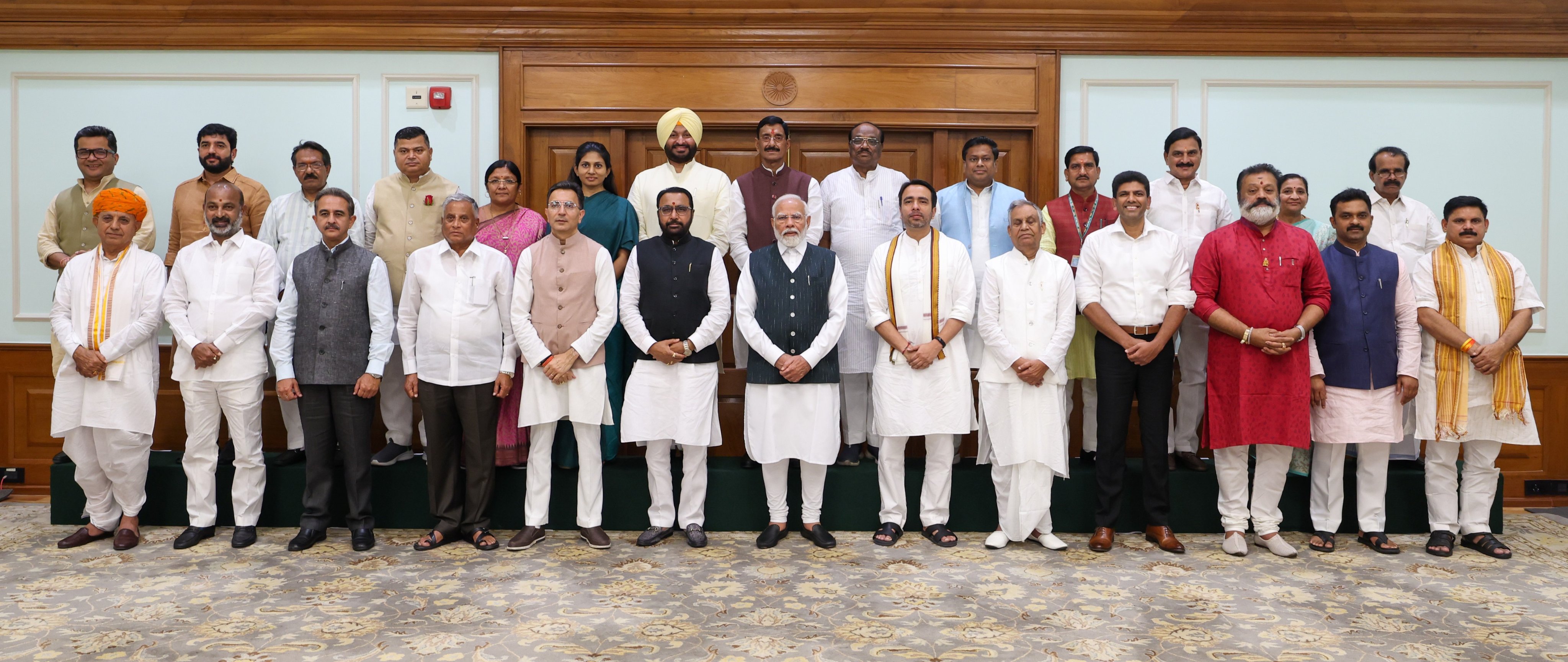Prime Minister meets first time Ministers of State