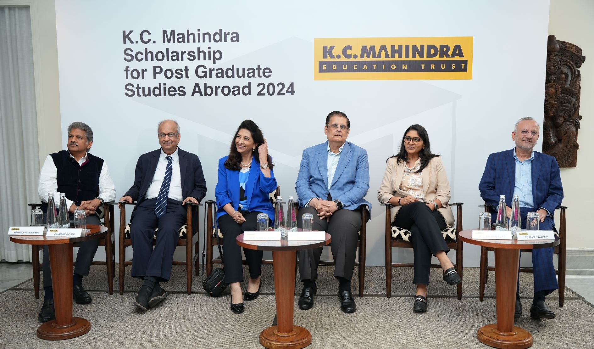 90 students receive K.C. Mahindra Scholarship for Post Graduate Studies abroad this year at a total value of INR 337 lakh