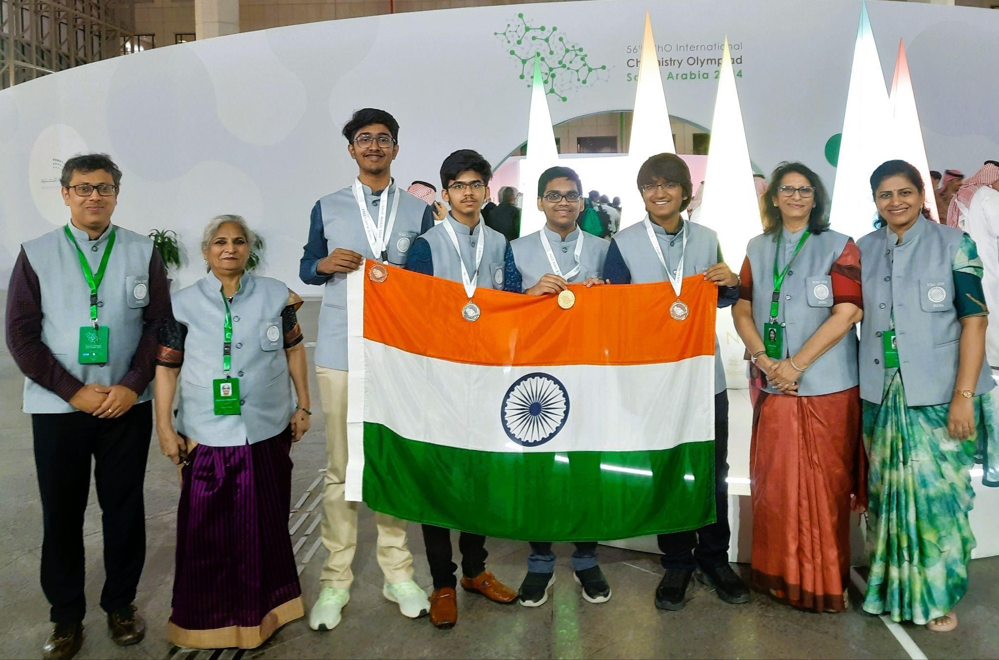 Department of Atomic Energy  Indian students bag medals at 56th International Chemistry Olympiad at Riyadh, Saudi Arabia