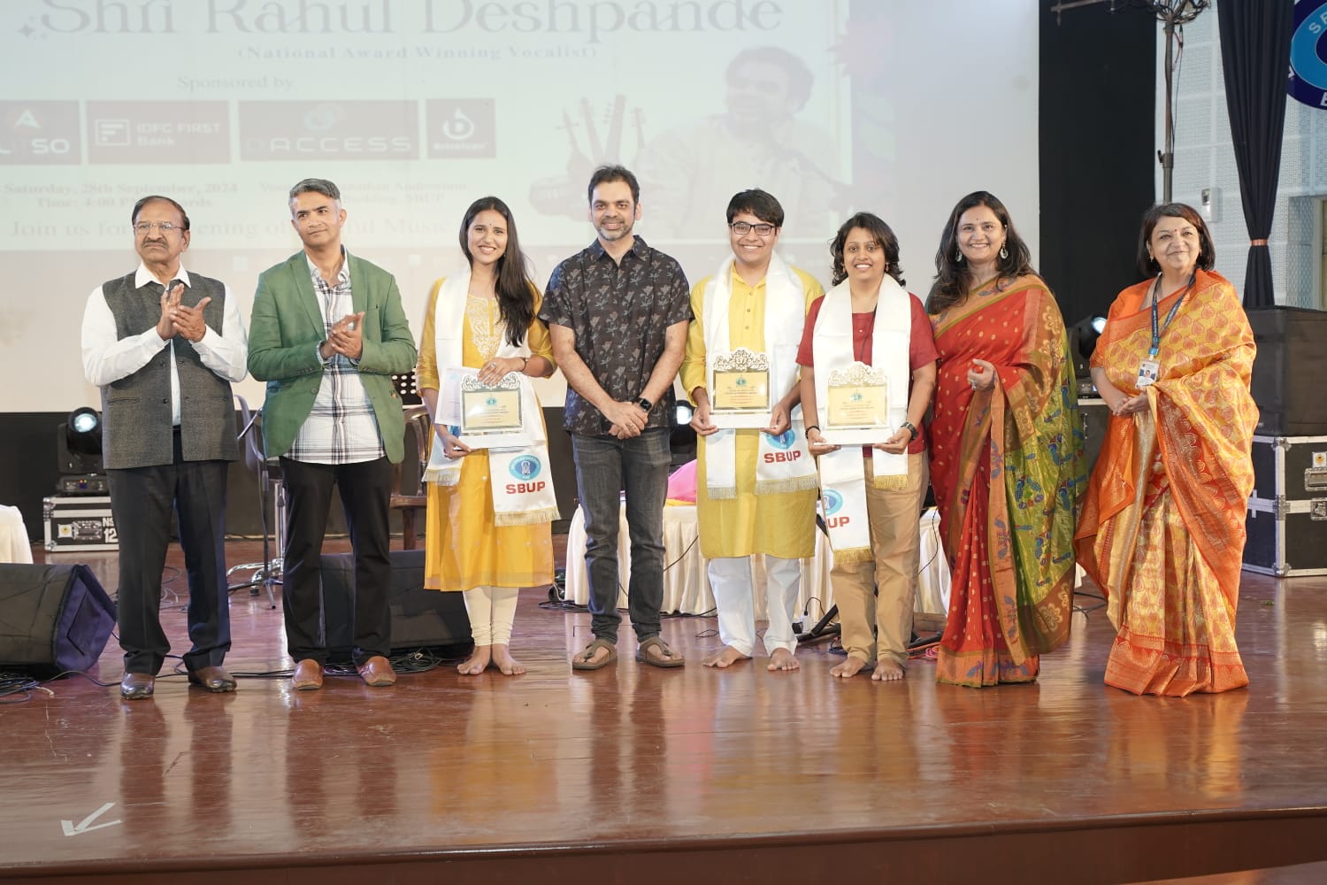 Young achievers from art and culture felicitated