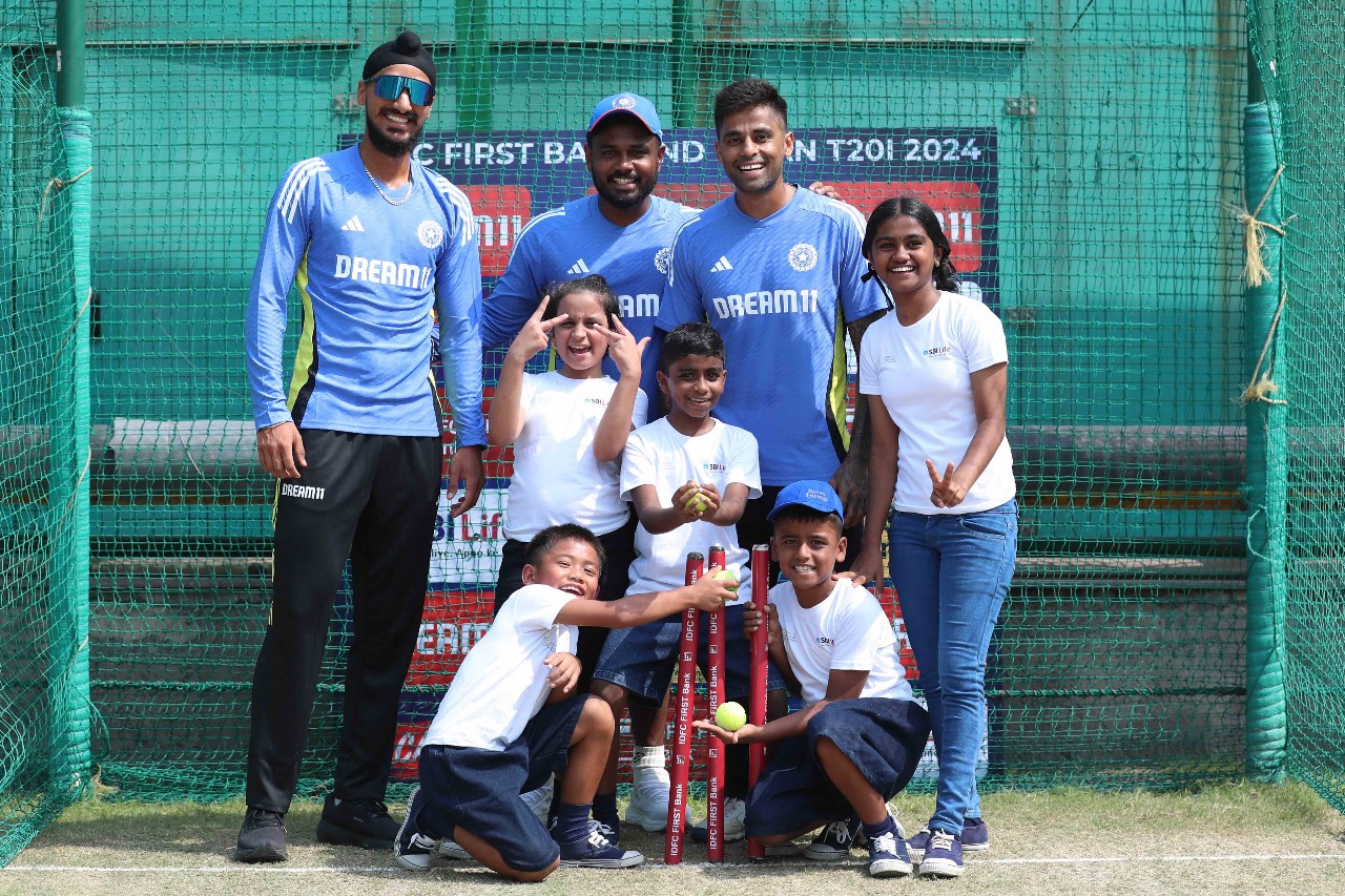 Dream come true moment for five kids, as they meet players of the Indian national cricket team in an unforgettable encounter