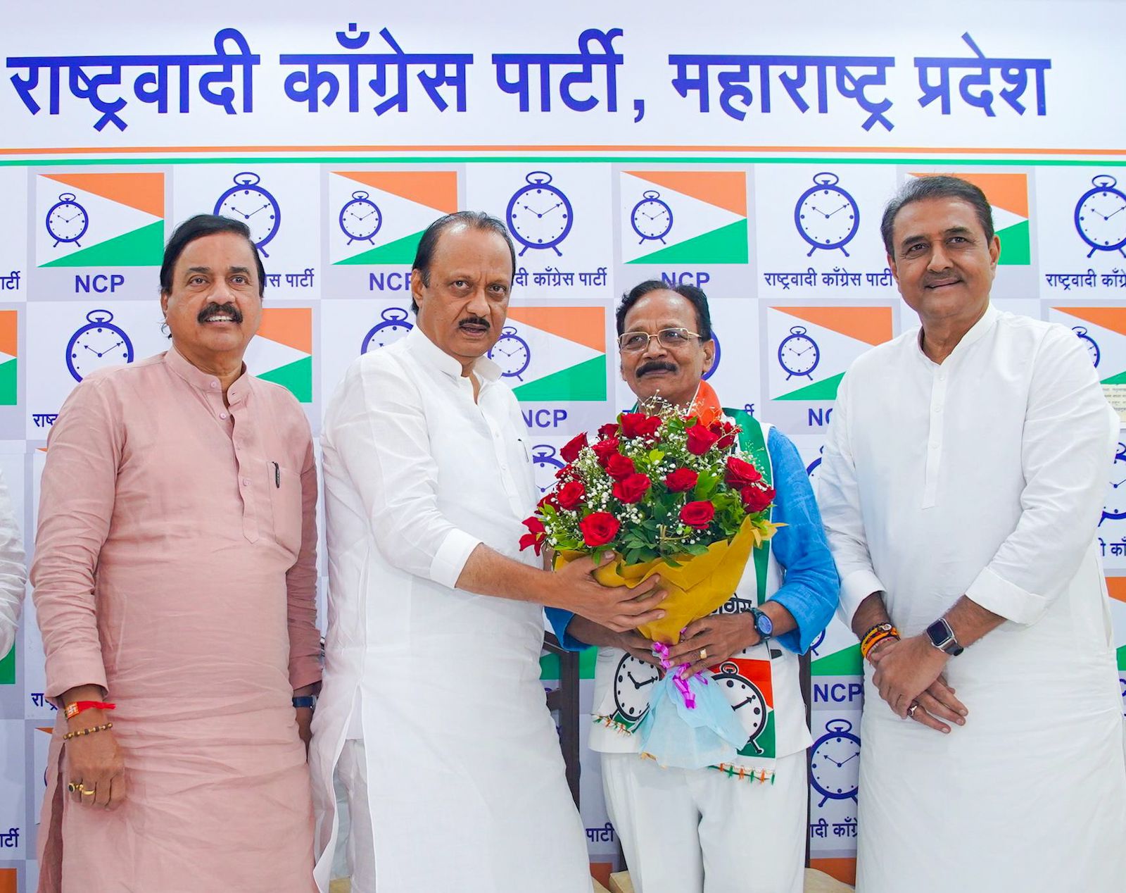 Another Boost to NCP As Former Minister Rajkumar Badole Joins NCP