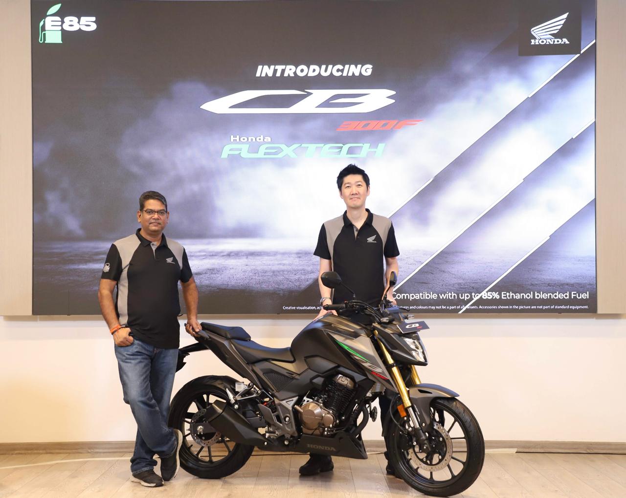 Honda Motorcycle & Scooter India launches CB300F Flex-Fuel