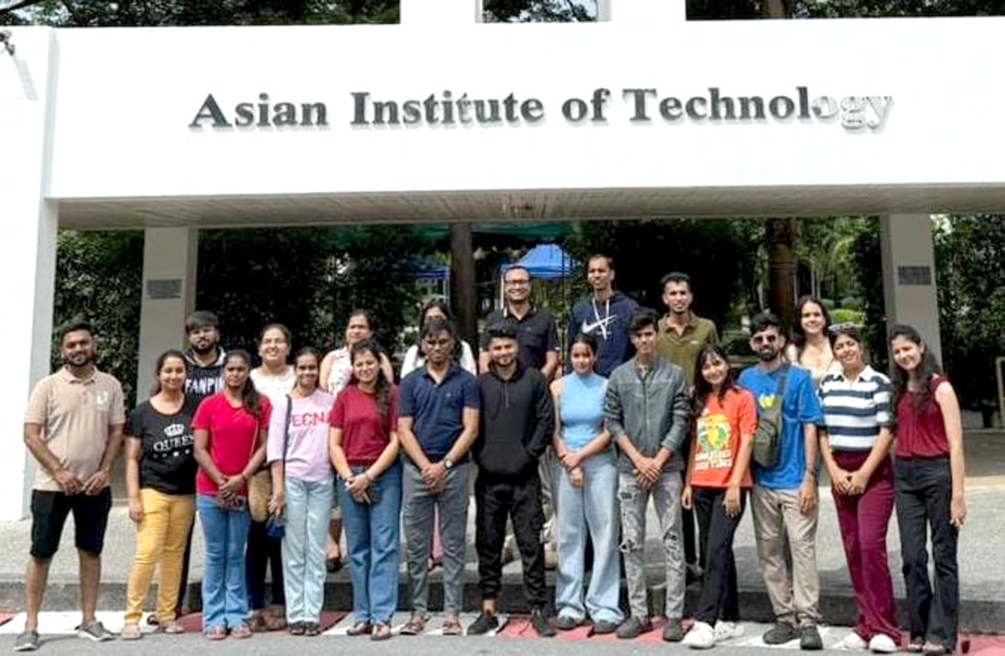 Under the Global Educational Harmony Program, students & teachers of the Suryadatta Institutes of Management are on a study tour at the Asian Institute of Technology, Thailand