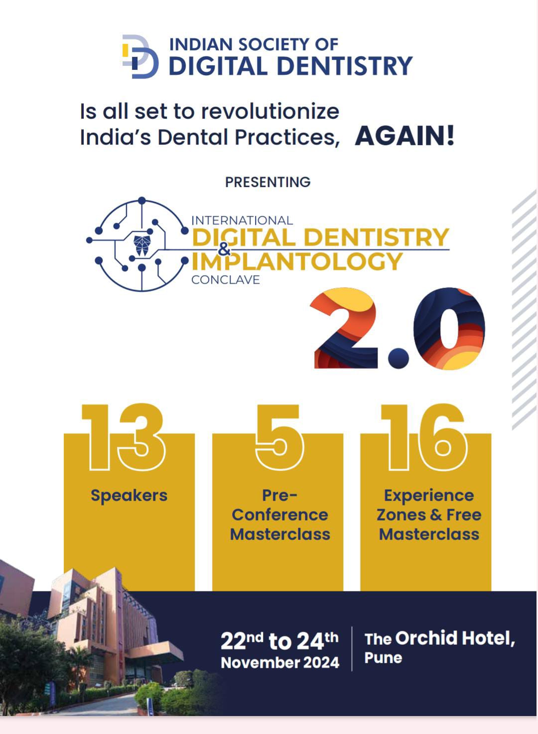 '2nd International Digital Dentistry Implantology Conclave 2024' Organized by the Indian Society of Digital Dentistry to Be Held from November 22 to 24, 2024