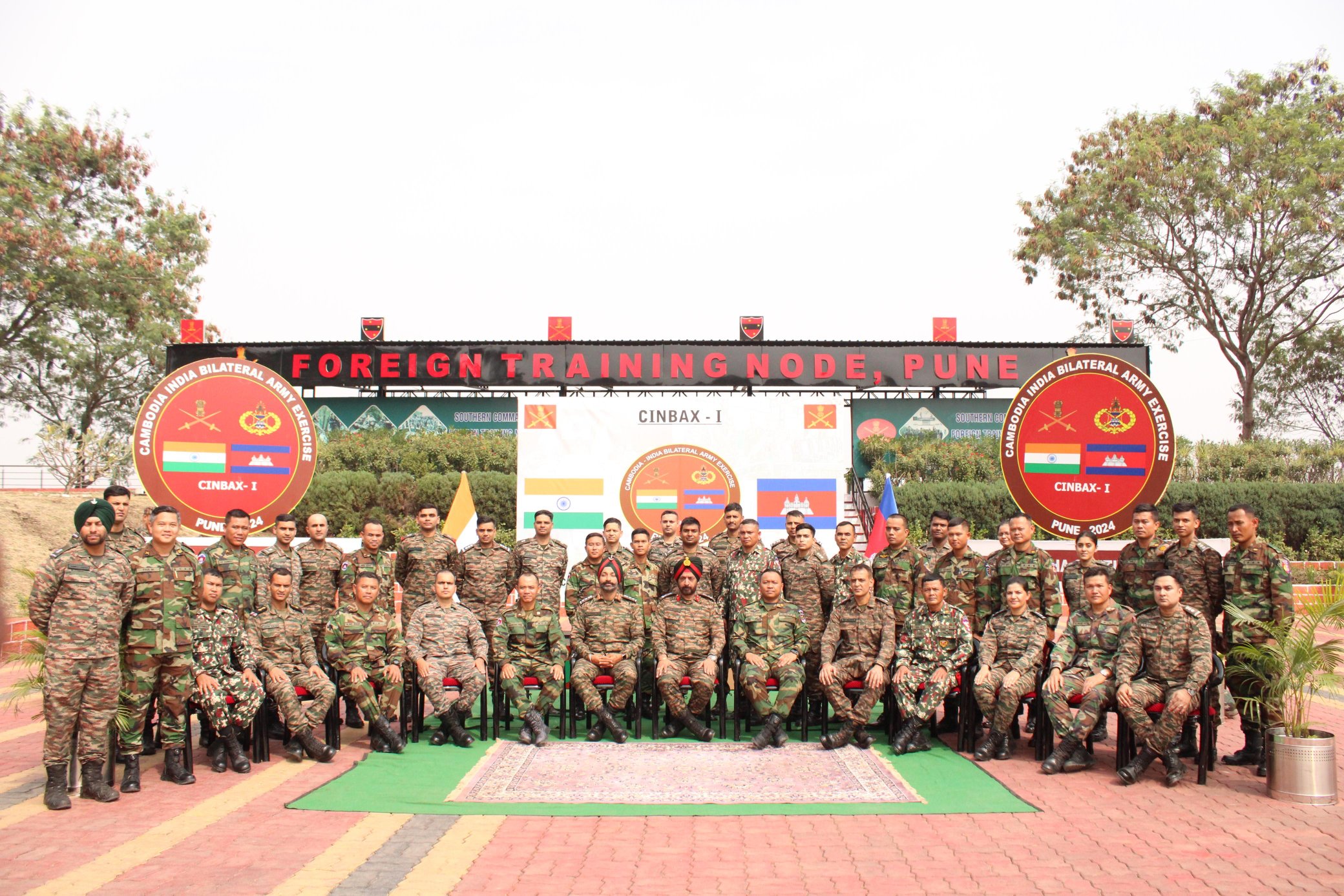 INDIA AND CAMBODIA COMMENCES INAUGURAL JOINT TABLE TOP EXERCISE CINBAX IN PUNE