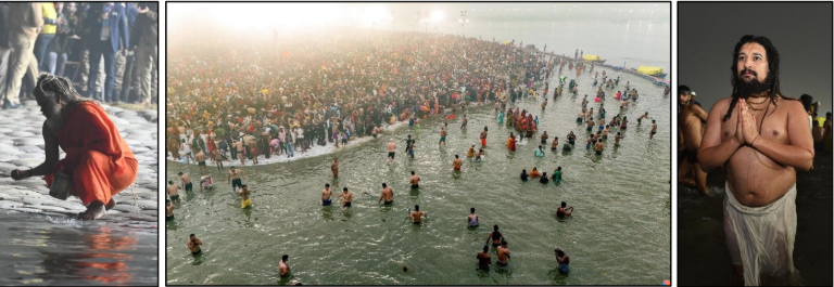 Makar Sankranti at Maha Kumbh 2025 ;  A Festival Beyond Time, A Moment Beyond Life