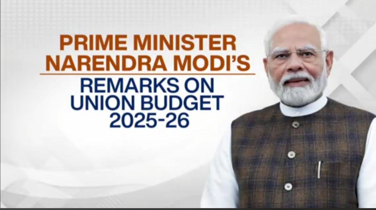 PM Modi's remarks on Union Budget 2025-26